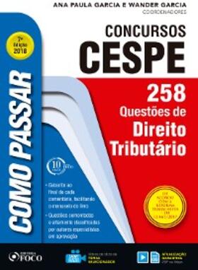 Garcia |  Como passar em concursos CESPE: direito tributário | eBook | Sack Fachmedien