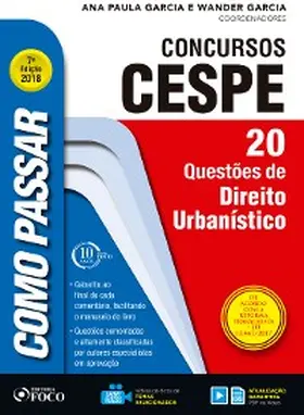 Garcia |  Como passar em concursos CESPE: direito urbanístico | eBook | Sack Fachmedien
