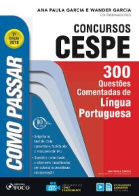 Garcia |  Como passar em concursos CESPE: língua portuguesa | eBook | Sack Fachmedien