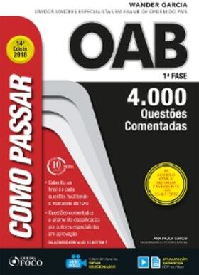 Garcia |  Como passar na OAB 1ª Fase | eBook | Sack Fachmedien