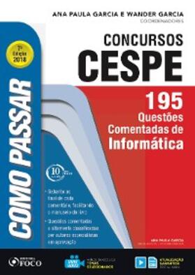 Garcia |  Como passar em concursos CESPE: informática | eBook | Sack Fachmedien