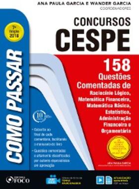 Garcia |  Como passar em concursos CESPE: 158 questões comentadas | eBook | Sack Fachmedien