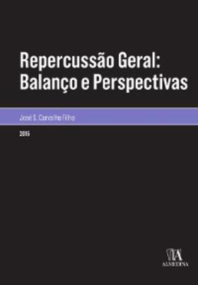 Carvalho Filho |  Repercussão Geral: Balanço e Perspectivas | eBook | Sack Fachmedien