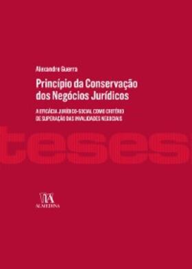 Guerra |  Princípio da Conservação dos Negócios Jurídicos | eBook | Sack Fachmedien