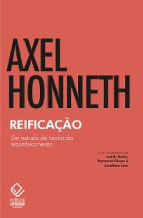Honneth |  Reificação | eBook | Sack Fachmedien