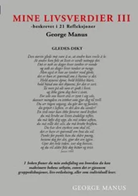 Manus |  Mine Livsverdier III | eBook | Sack Fachmedien