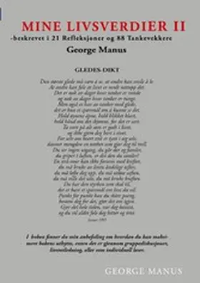 Manus |  Mine Livsverdier II | eBook | Sack Fachmedien