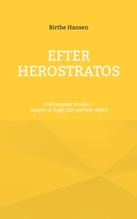 Hansen |  Efter Herostratos | Buch |  Sack Fachmedien