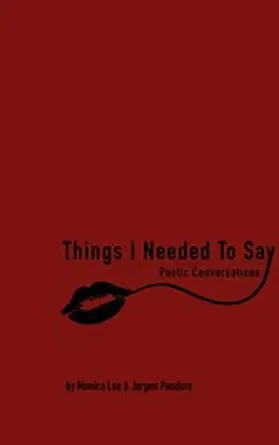 Lee / Panduro |  Things I Needed To Say | eBook | Sack Fachmedien