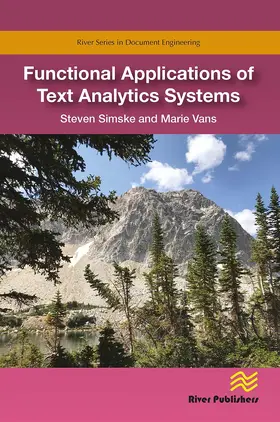 Simske / Vans |  Functional Applications of Text Analytics Systems | Buch |  Sack Fachmedien