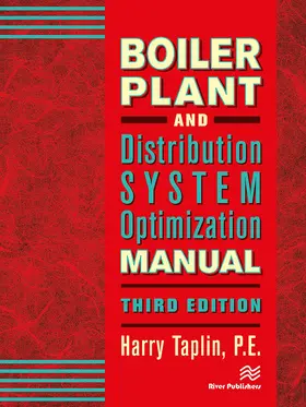 Taplin | Boiler Plant and Distribution System Optimization Manual, Third Edition | Buch | 978-87-7022-927-2 | www.sack.de