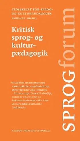  Kritisk sprog- og kulturpædagogik | eBook | Sack Fachmedien