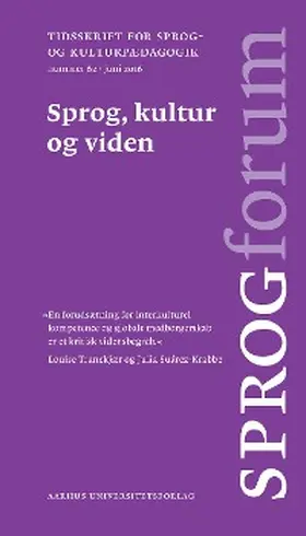 Dahlgreen / Daryai-Hansen / Risager |  Sprog, kultur og viden | eBook | Sack Fachmedien