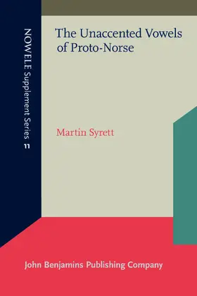 Syrett |  The Unaccented Vowels of Proto-Norse | Buch |  Sack Fachmedien