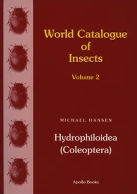 Hansen |  Hydrophiloidea (Coleoptera) | Buch |  Sack Fachmedien
