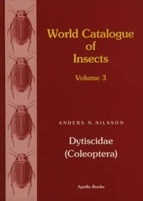 Nilsson |  Dystiscidae (Coleoptera) | Buch |  Sack Fachmedien