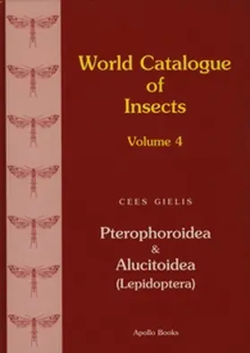 Gielis |  Pterophoridae & Alucitoidea (Lepidoptera) | Buch |  Sack Fachmedien