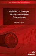 Gerrits |  Wideband FM Techniques for Low-Power Wireless Communications | Buch |  Sack Fachmedien
