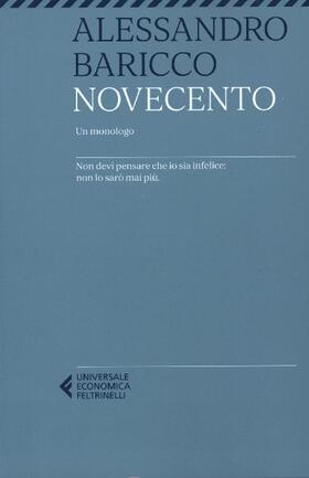 Baricco |  Novecento. Un monologo | Buch |  Sack Fachmedien