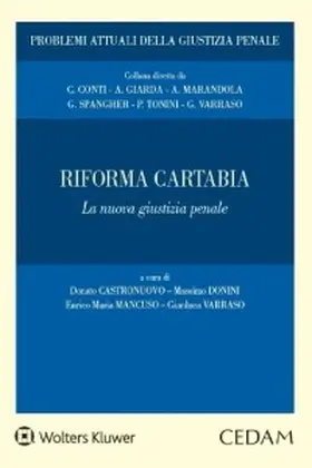 Castronuovo / Mancuso / Varraso |  Riforma Cartabia | eBook | Sack Fachmedien