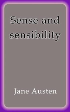 Austen | Sense and sensibility | E-Book | sack.de