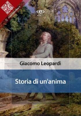 Leopardi |  Storia di un'anima | eBook | Sack Fachmedien
