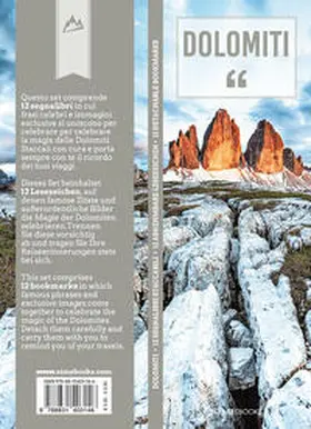 Magris |  Lesezeichen-Set Dolomiti - Dolomiten | Buch |  Sack Fachmedien