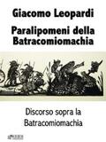 Leopardi |  Paralipomeni della Batracomiomachia | eBook | Sack Fachmedien