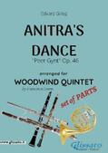 Grieg / Leone |  Anitra's Dance - Woodwind Quintet set of PARTS | eBook | Sack Fachmedien