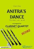 Grieg / Leone |  Anitra's Dance - Clarinet Quartet SCORE | eBook | Sack Fachmedien