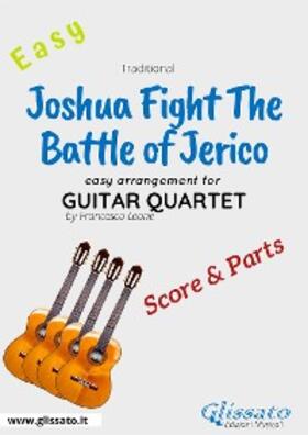 Leone |  Joshua Fight The Battle of Jerico - Easy Guitar Quartet (score & parts) | eBook | Sack Fachmedien