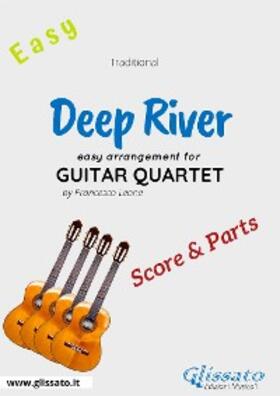Leone |  Deep River - Easy Guitar Quartet (score & parts) | eBook | Sack Fachmedien