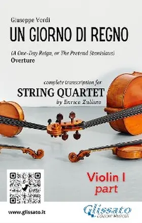 Verdi |  Violino I part of "Un giorno di regno" for String Quartet | eBook | Sack Fachmedien