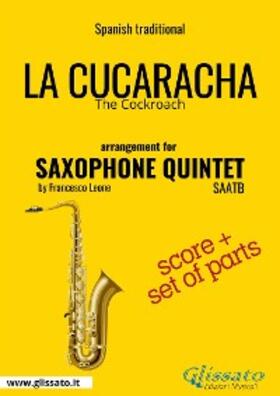 Leone / Traditional |  Saxophone Quintet "La Cucaracha" score & parts | eBook | Sack Fachmedien