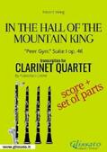 Grieg |  In the Hall of the Mountain King - Clarinet Quartet score & parts | eBook | Sack Fachmedien