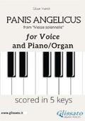 Franck |  Panis Angelicus - Voice and piano/organ (in 5 keys) | eBook | Sack Fachmedien