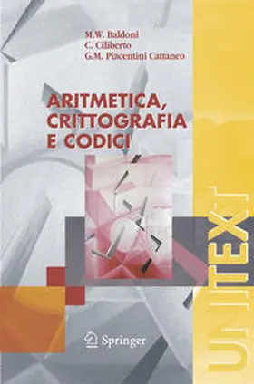 Baldoni / Ciliberto / Piacentini Cattaneo |  Aritmetica, crittografia e codici | eBook | Sack Fachmedien