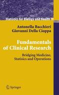 Bacchieri / Della Cioppa |  Fundamentals of Clinical Research | Buch |  Sack Fachmedien