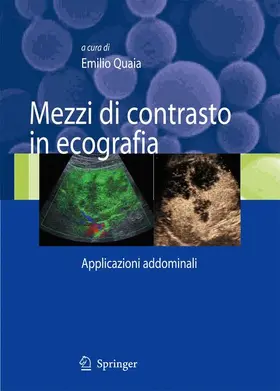 Quaia |  Mezzi Di Contrasto in Ecografia | Buch |  Sack Fachmedien