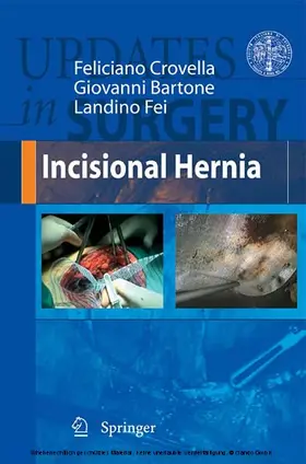 Crovella / Bartone / Fei | Incisional Hernia | E-Book | www.sack.de