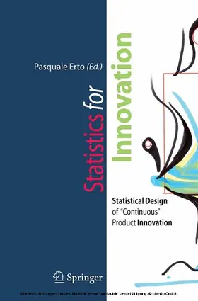 Erto |  Statistics for Innovation | eBook | Sack Fachmedien