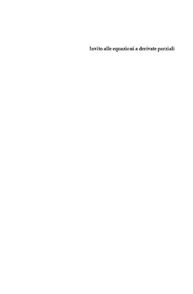Salsa / Vegni / Zaretti | Invito alle equazioni a derivate parziali | E-Book | sack.de
