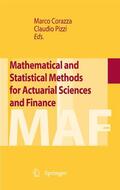 Corazza / Claudio |  Mathematical and Statistical Methods for Actuarial Sciences and Finance | eBook | Sack Fachmedien
