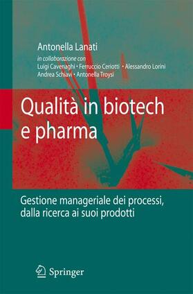 Lanati |  Qualità in biotech e pharma | Buch |  Sack Fachmedien