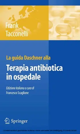 Frank / Tacconelli |  La guida Daschner alla terapia antibiotica in ospedale | eBook | Sack Fachmedien