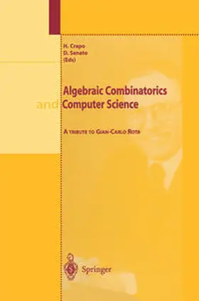 Crapo / Senato |  Algebraic Combinatorics and Computer Science | eBook | Sack Fachmedien