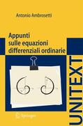 Ambrosetti |  Appunti sulle equazioni differenziali ordinarie | Buch |  Sack Fachmedien