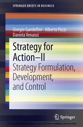 Gandellini / pezzi / Venanzi |  Strategy for Action – II | eBook | Sack Fachmedien