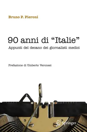 Pieroni |  90 anni di "Italie" | Buch |  Sack Fachmedien
