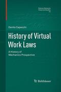Capecchi |  History of Virtual Work Laws | Buch |  Sack Fachmedien